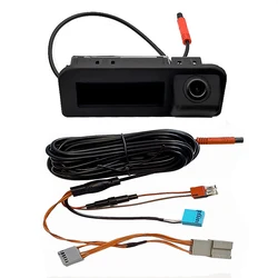 For RCD330 MQB PQ MIB VW Bora Tharu Tayron Passat T-Cross Teramont Tiguan L Car Trunk Handle Rear View Dynamic Trajectory Camera