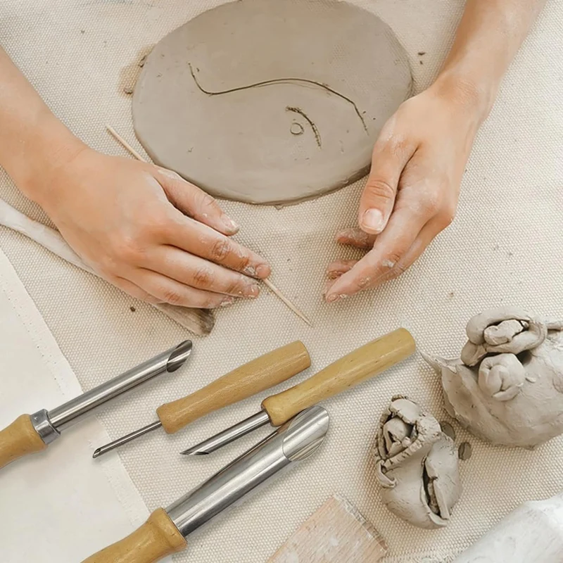 Pottery Great For Pottery, Clay, Polymer, Rubber, Paper Clay, Drilling, Scratching & Marking Clay & More. image 6