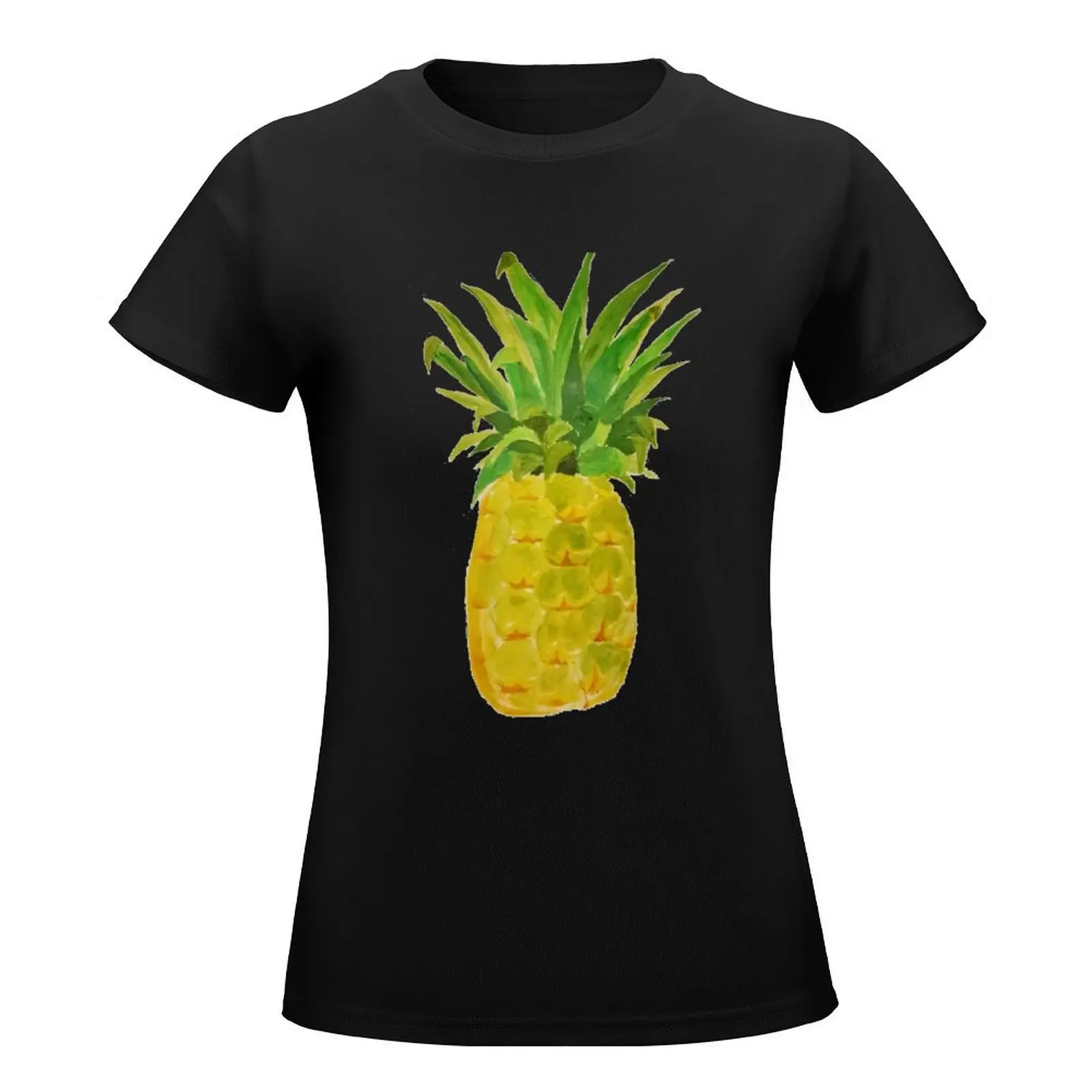 Pinapple Collection T-Shirt oversized shirts graphic tees summer tops T-shirts for Women