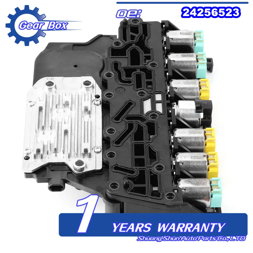 New TCM Transmission Control Module with Solenoid Valve 24256523 24264683 for Buick Chevrolet Cruz Malibu Auto Parts 6T45 6T40