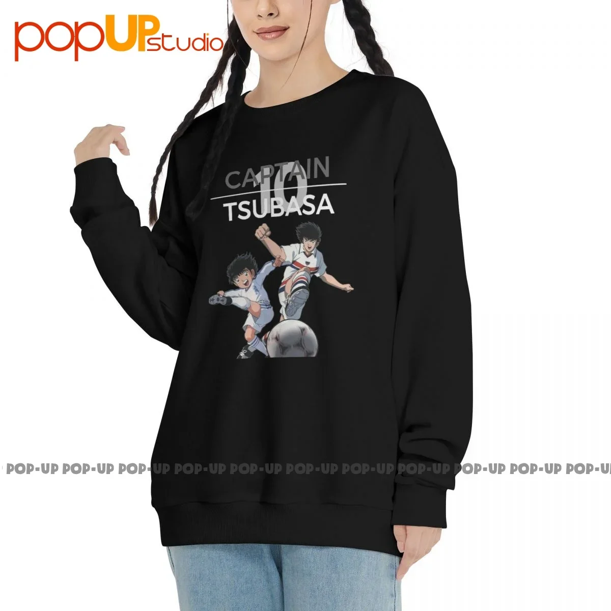 Holly E Benji Captain Tsubasa Cartone Anni Calcio Sweatshirt Pullover Shirts Pop Unique Novelty Best Quality