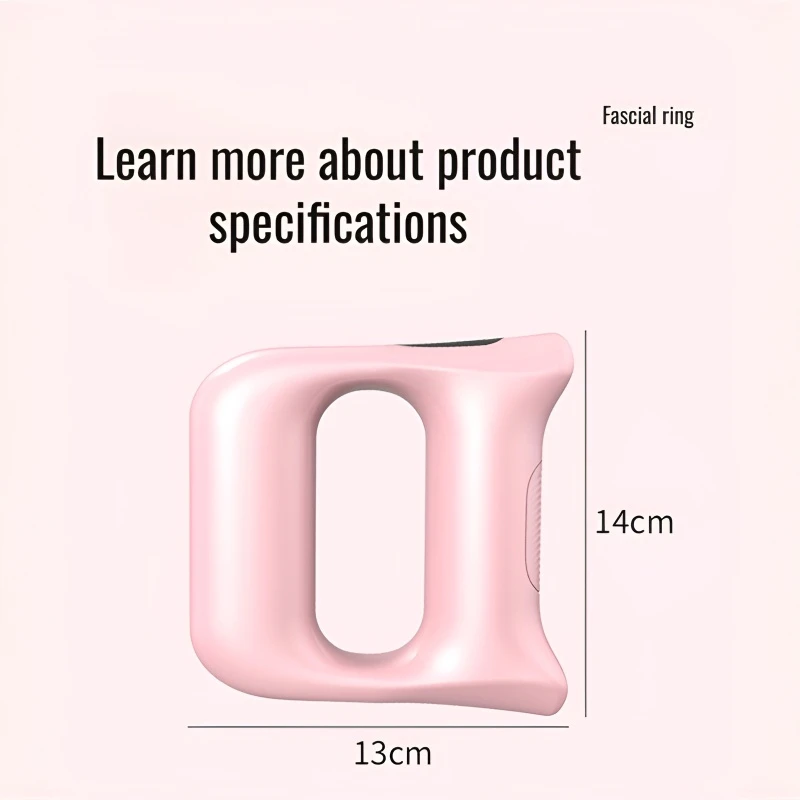 Anello Massaggiante Vibrante, Stimolatore Muscolare per Fitness e Yoga, Ricaricabile, Brucia Grassi Rapido, Attrezzatura Portatile per Allenamento in Palestra e a Casa