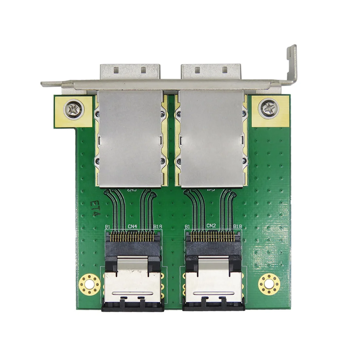 Dual Ports Mini SAS interno da SFF-8087 a esterno HD SFF-8088 Sas26P PCI SAS Adapter Card