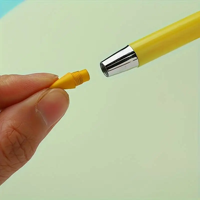 37 set pensil ajaib dengan 12 ujung yang dapat diganti - Timbal HB, 0,5 mm, tidak diperlukan penajaman, ideal untuk perlengkapan sekolah dan kantor, id