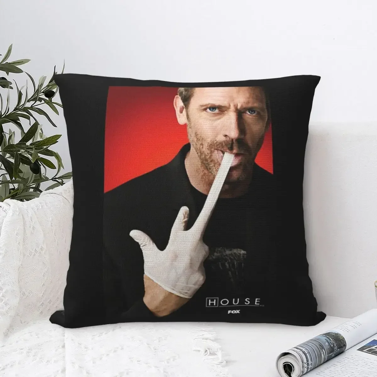 House Md Promo Image Long(1) Pillow Case Pillow Cover Bedroom Anime Pillow Case