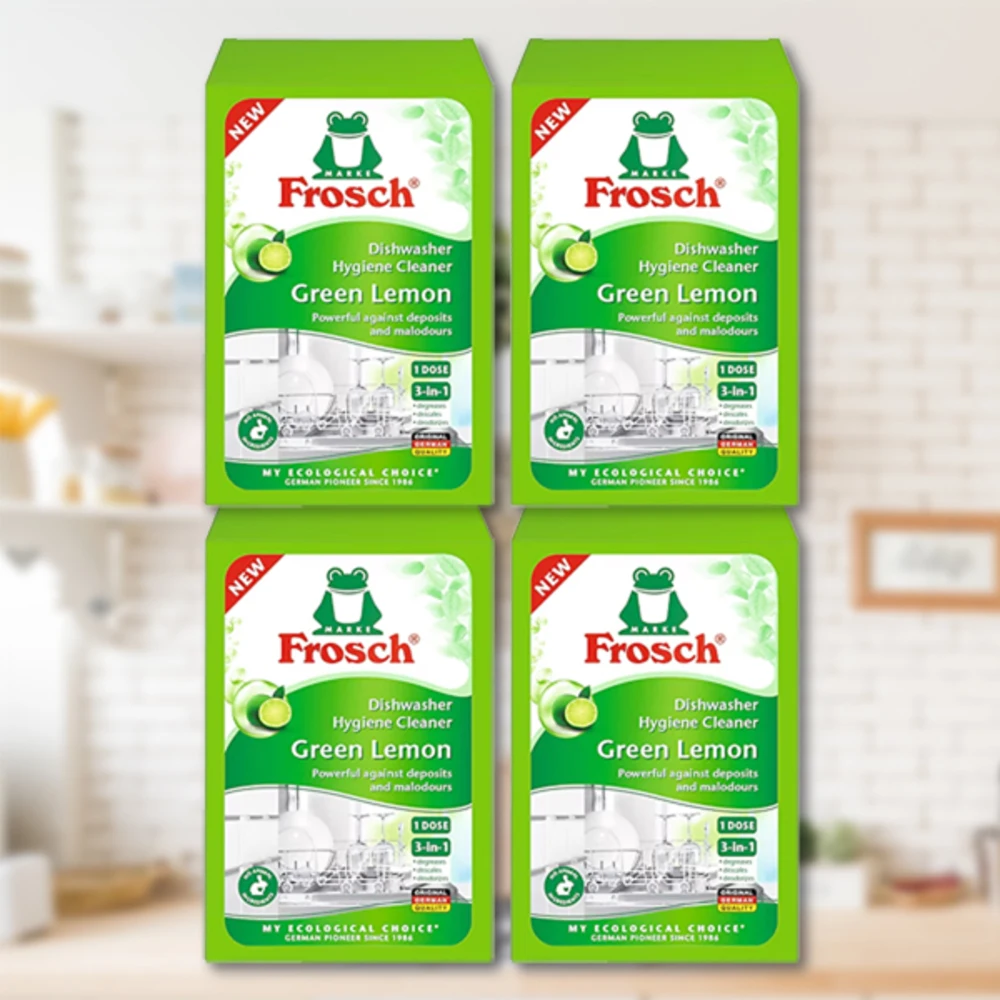 프로쉬 Frosch 식기세척기 클리너 125g 1개 / 4개 식세기 내부청소 세정용