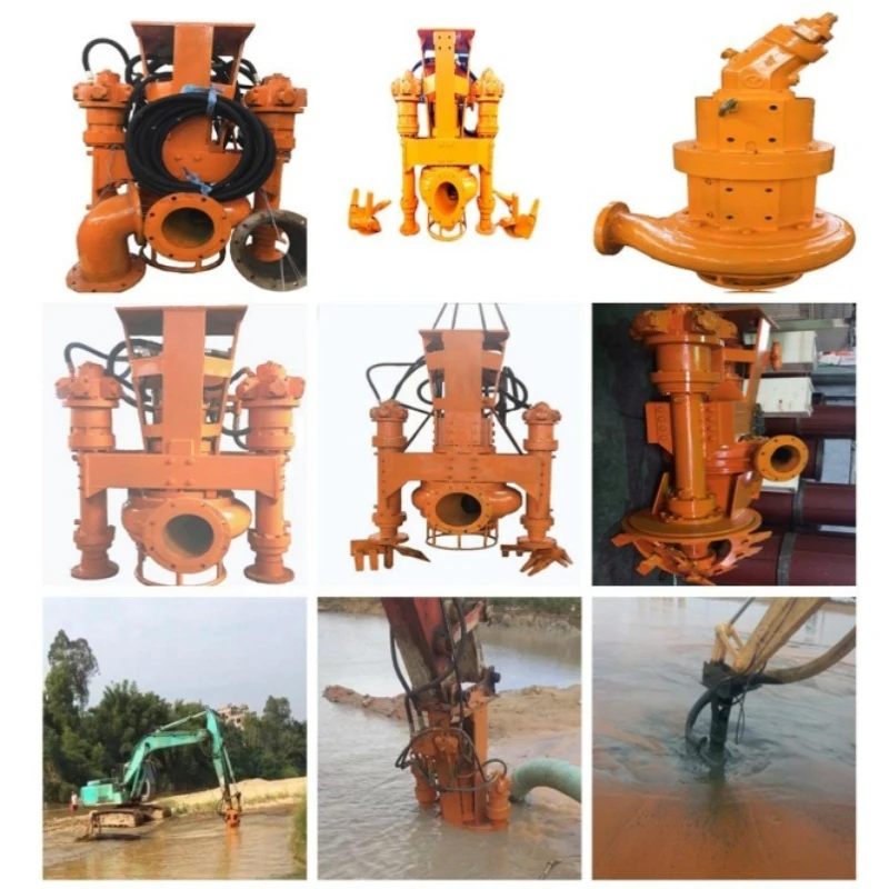 Hydraulic Dredge Pump Hydraulic Sand Slurry Pump Submersible Vertical Dredging Sand Suction Mine River Gravel Sludge