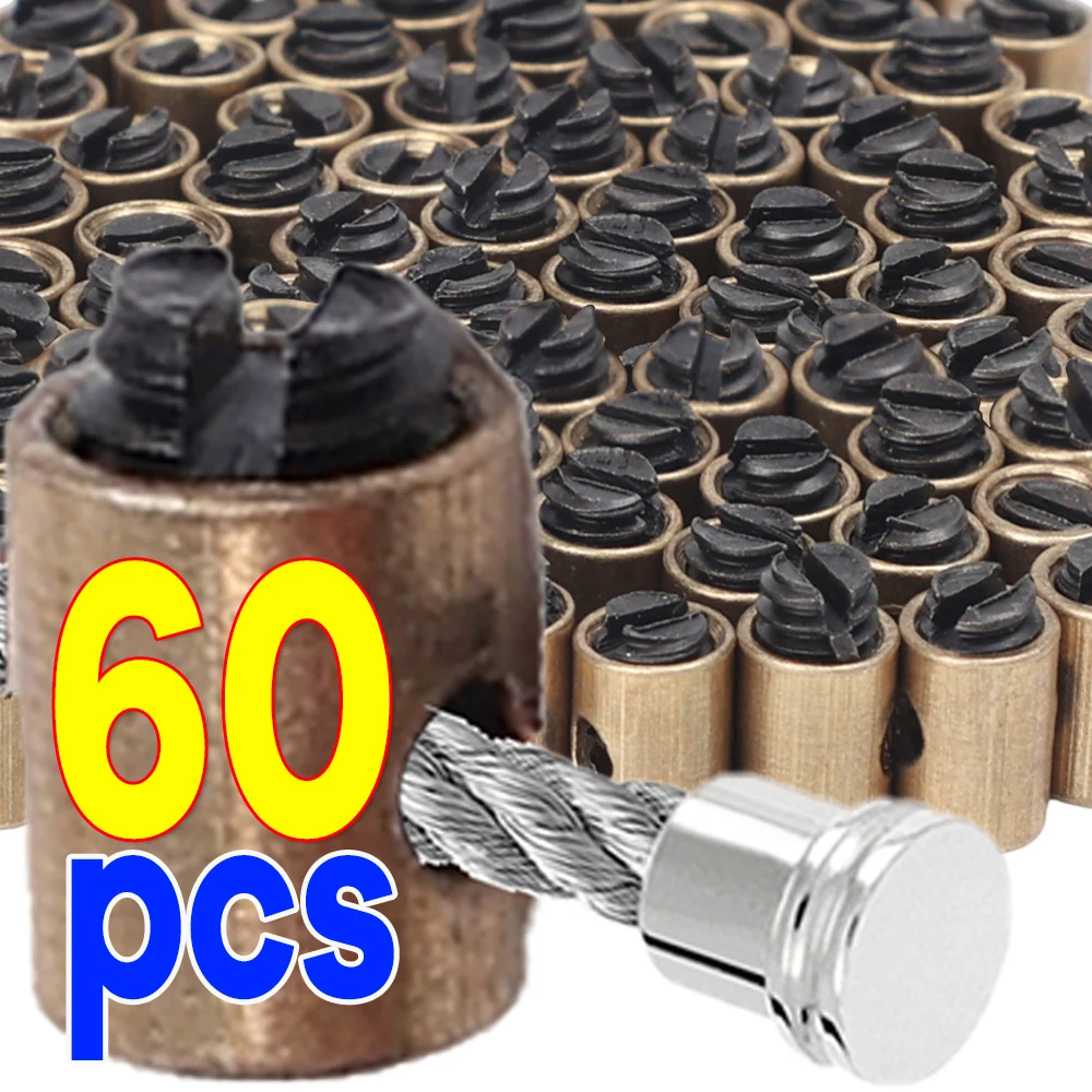 Motorcycle Throttle Cable Core Brake Bolt Pin 50CC-250CC Motocross Motorcycle Beach Bike Throttle Pull Cable Brake Stop Bolt Pin