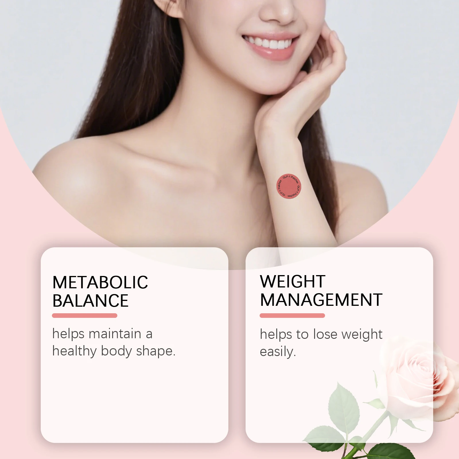 

Weight Management Patches Reduce Appetite Control Sugar Intake Prevent Fat Accumulation Break Down Cellulite Removal Stickers