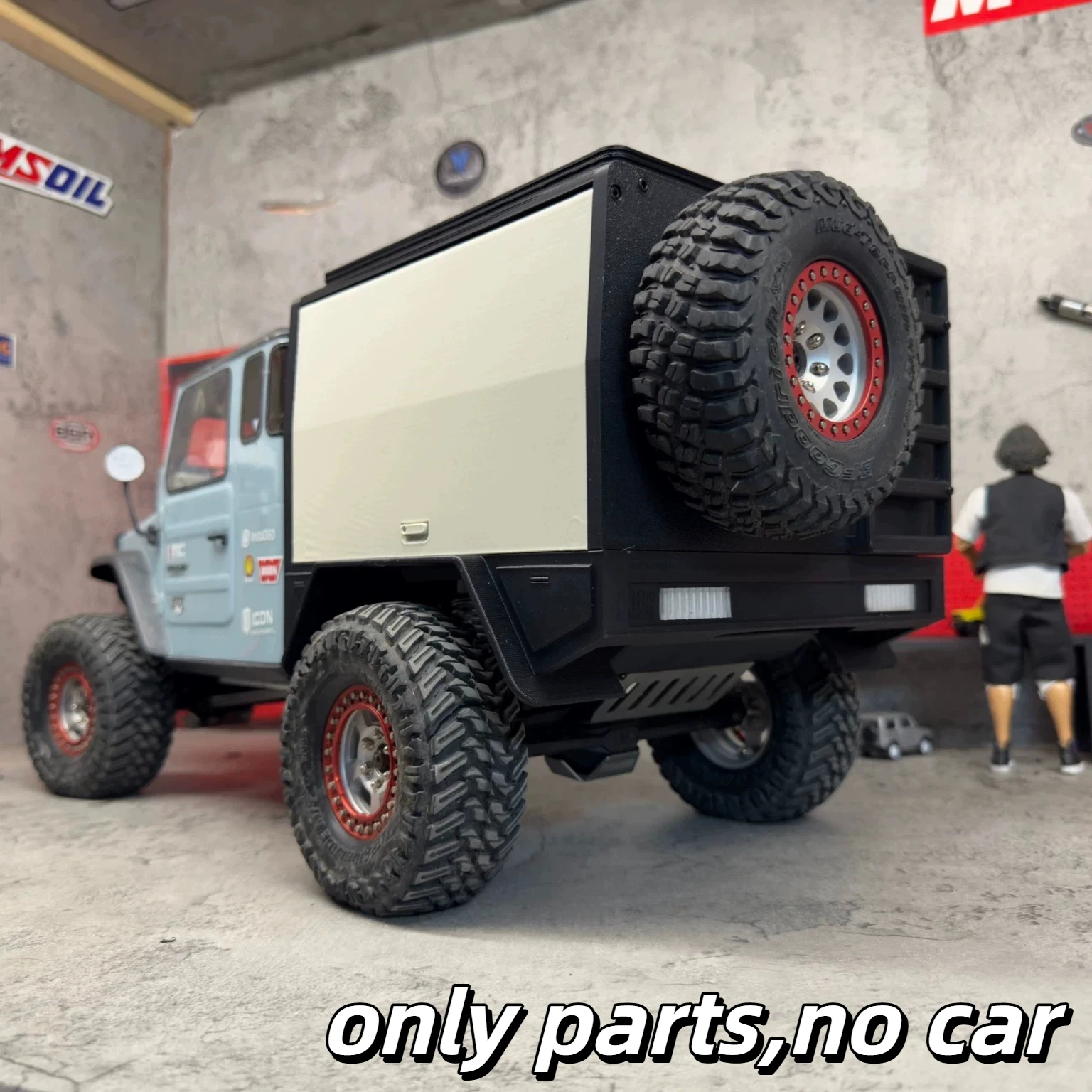 

VP VS4 10 Phoenix Rc Crawler Simulation Modified Australian Hunting Style Pickup Truck Bed Off Road Vehicle For Adult Hobby