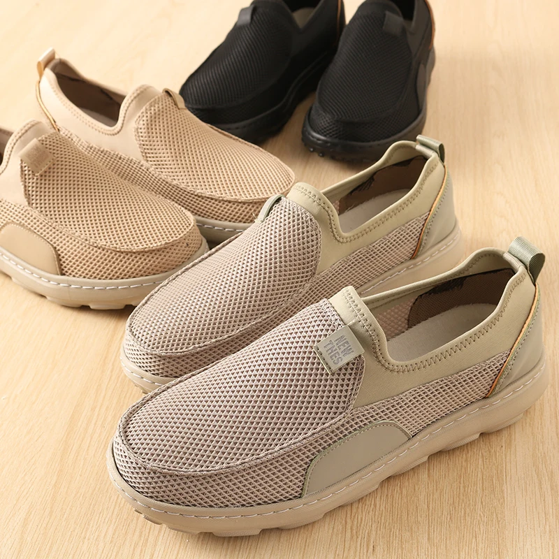 

Zero Gravity Slip-On EVA Shoe Bottom Anti-Slip Breathable Mesh Men's Summer Casual Shoes Easy-To-Wear Slip-Off Sandals