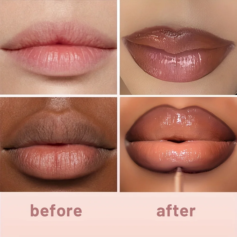 Ensemble de rouge à lèvres longue durée 3 pièces, Texture crémeuse, taille-crayon gratuit, facile à appliquer, brillant à lèvres