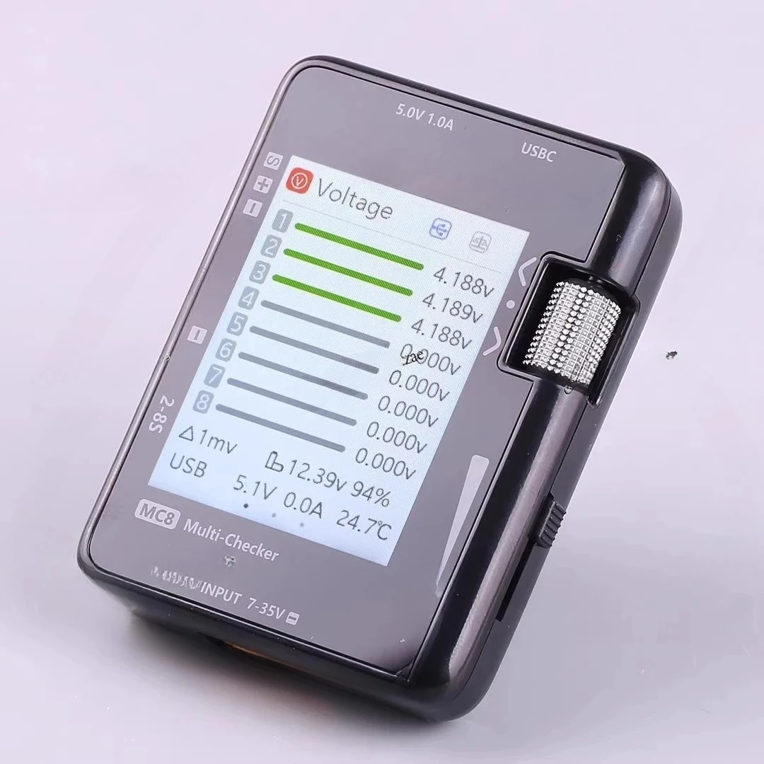 MC8 نموذج عرض كهربائي متعدد الوظائف كشف طاقة الطائرات PPM PWM SBUS مخرج قياس الإشارة #1