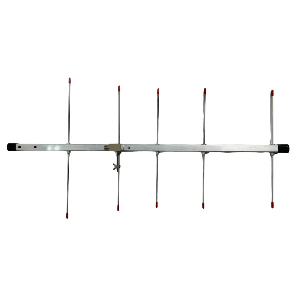 UHF Yagi Antenna High Gain 5 Elements Detachable and Portable Adjustable 420-450MHz Amateur Band