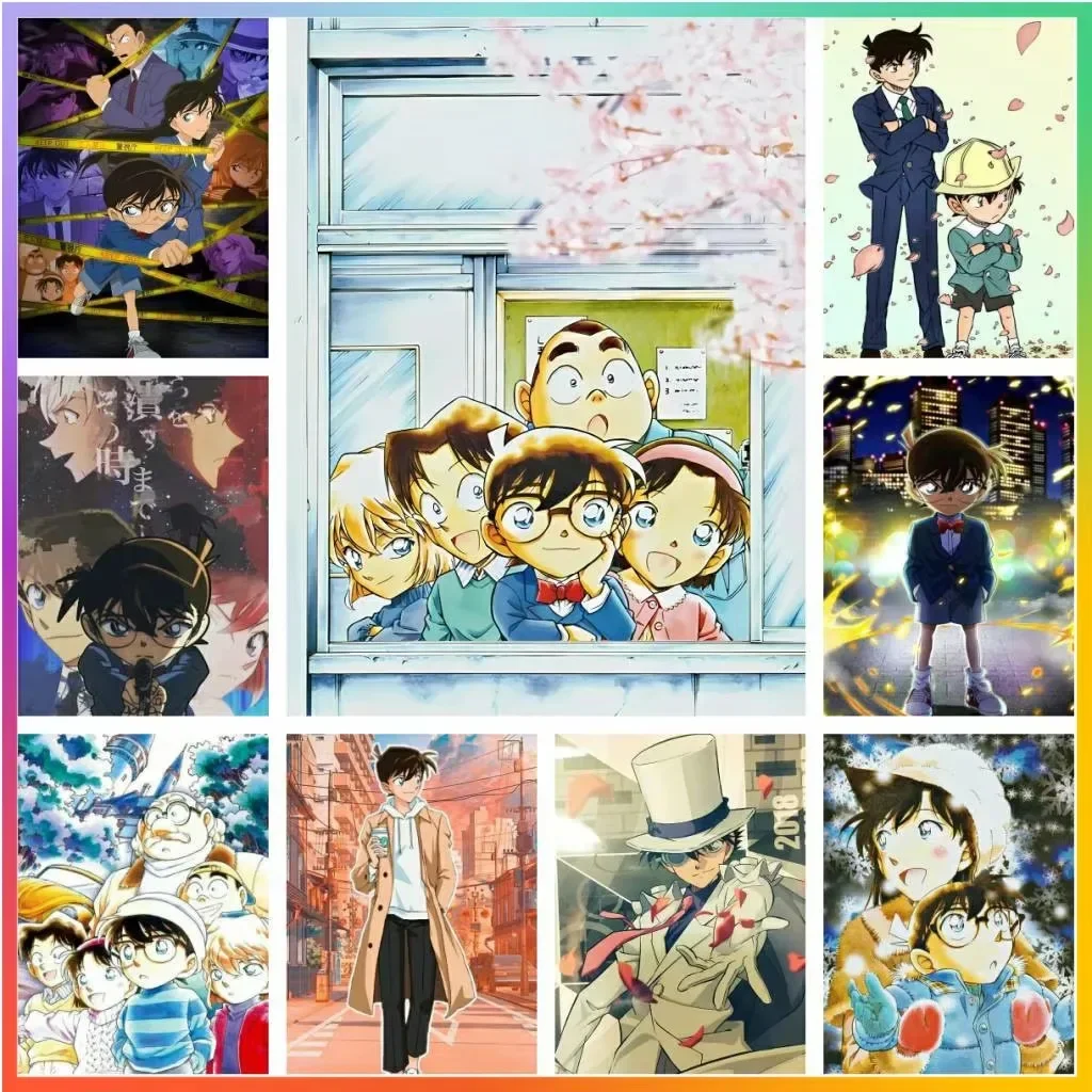 Diamond Painting Japanese Anime Detective Conan Mosaic Handmade Artwork Round/Square Diamonds Exquisite Gift Home Decor