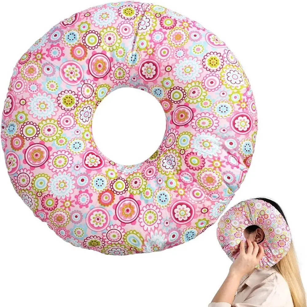 For Side Sleepers Pillow with an Ear Hole New Ear Guard Piercing Pillow for CNH and Pain Ear Inflammation Pressure Sores