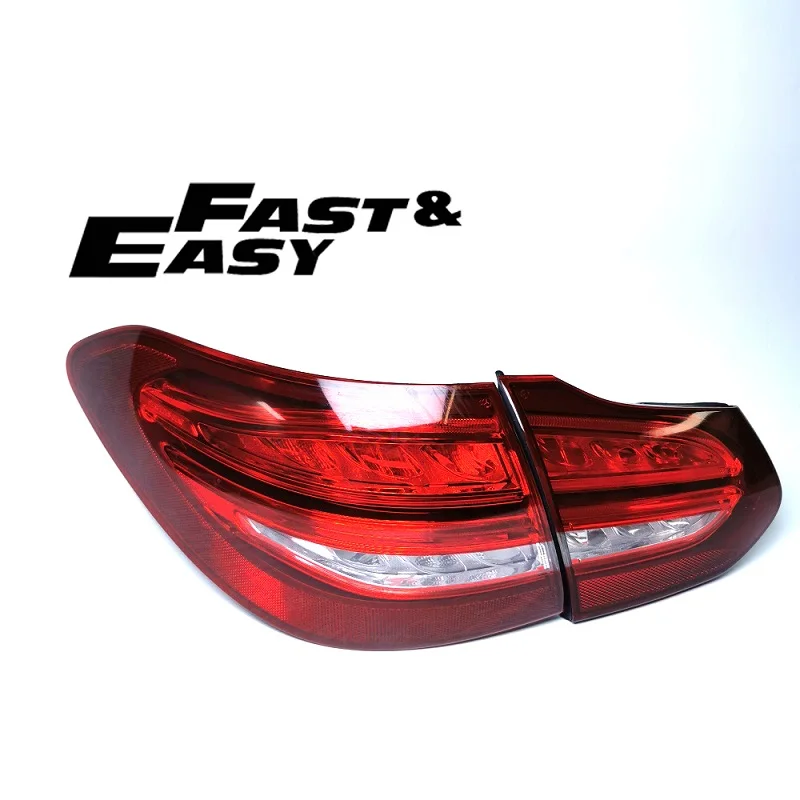 Original  Refurbish LED Tail light Assembly Rear inside Lamp Car rear outside lamp  for Mercedes-Benz c class W205  coupe