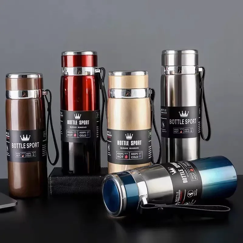 316 Stainless Steel Insulated Mug Large Capacity Insulated Mug Outdoor Car Travel Mug Double Layer Stainless Steel Kettle