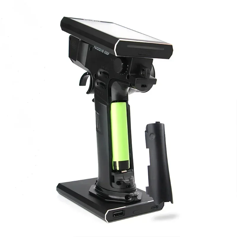 FLYSKY Noble NB4+ RCカー送信機リモートコントローラー2.4G AFHDS3 8CH、RCカーボート用FGr4S RX付き