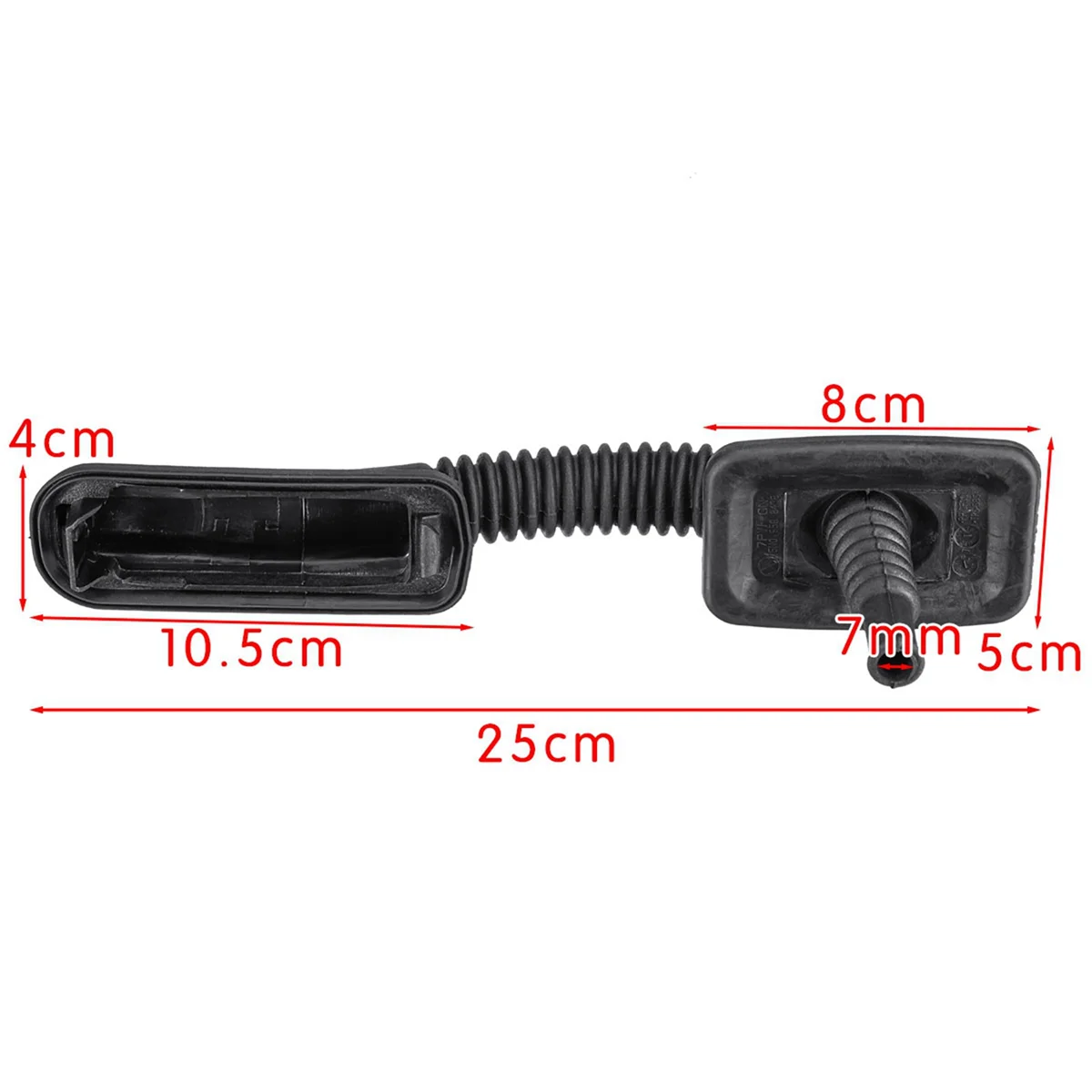 10X Car Door Side Plate Threading Sheath Door Harness Sheath for Tiguan Jetta Santana 5N0 959 843 5N0959843B