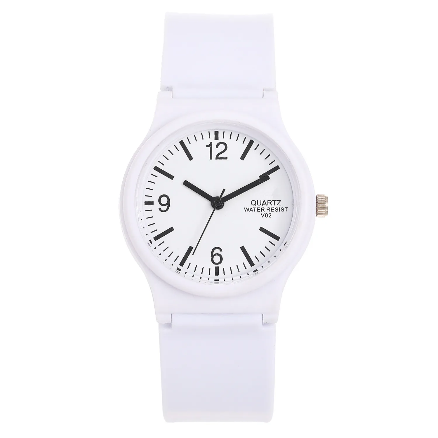 Wokai Modieuze Casual Vrouwen Milieuvriendelijke Silicagel Quartz Horloge Student Meisje Eenvoudige Wind Jelly Klok Retro