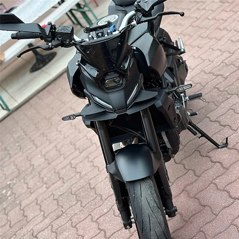 Motorcycle Downforce Winglet Aerodynamic Wing For MT07 2025 2026 Motorcycle Front Spoiler