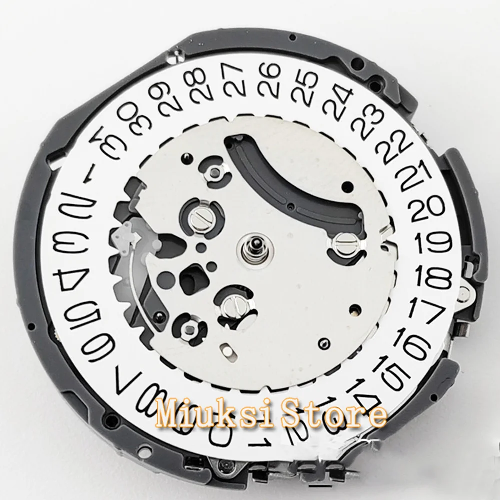 VK63 Quartz Watch Movement Date at 3 o'clock Chronograph For VK SERIES VK63A VK63 High Accuracy Watches Repair Tool