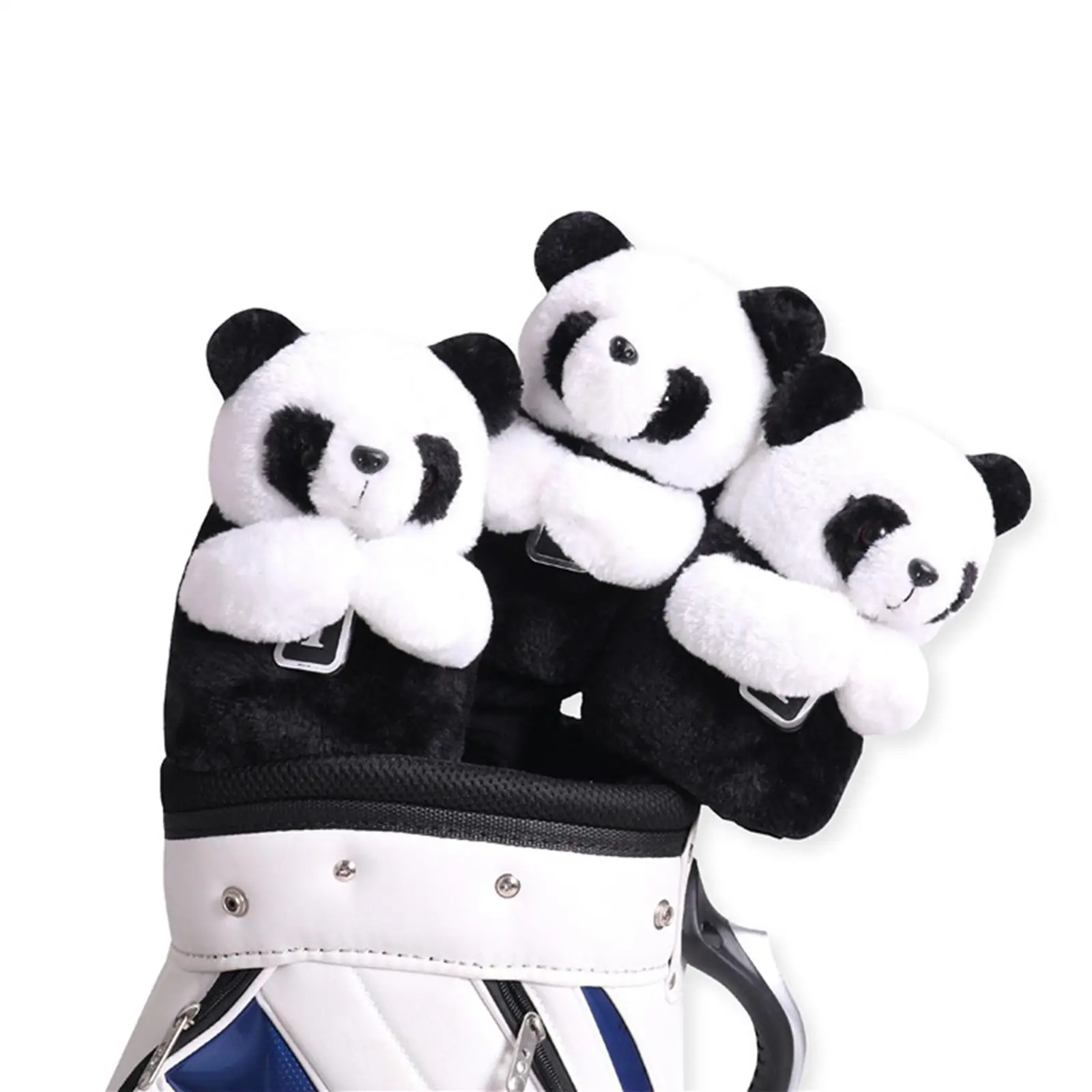 Cute Panda Golf Club Headcover Cover for Driver Guard Equipment