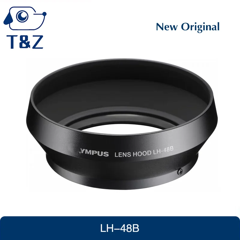 New Original LH-48B Lens Hood For Olympus M.ZUIKO 17mm F1.8R Metal Lens Hood