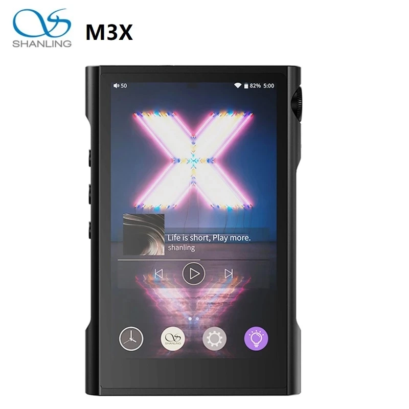 Shanling M3X MQA Hi-Res Portable Player Dual ES9219C DAC/AMP DSD256 384kHz/32bit Andriod OS  output limited version