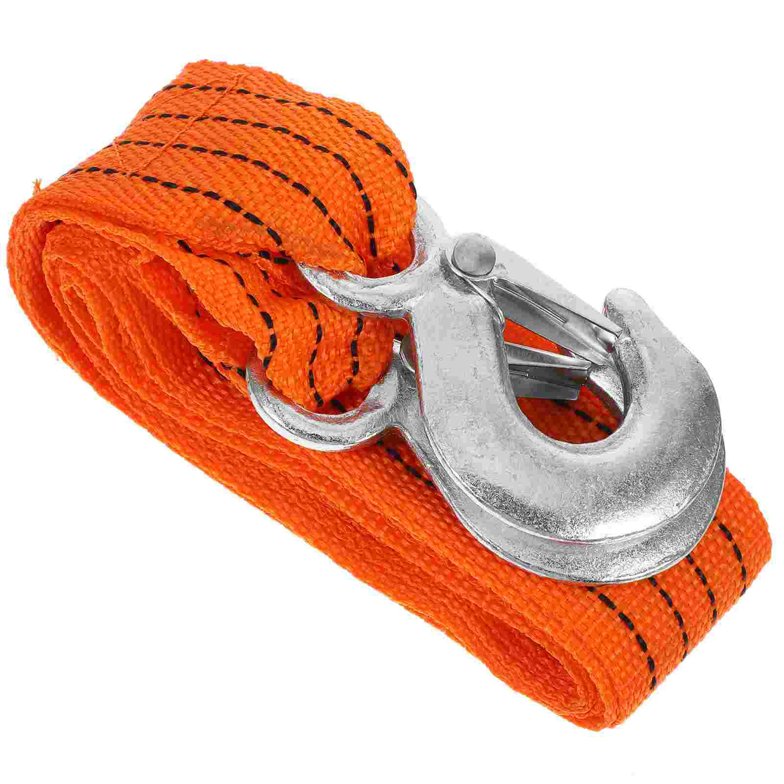 

Tow Rope Dolly Straps Heavy Duty with Hooks Towing Trailer Car Chains Ropes for Vehicles