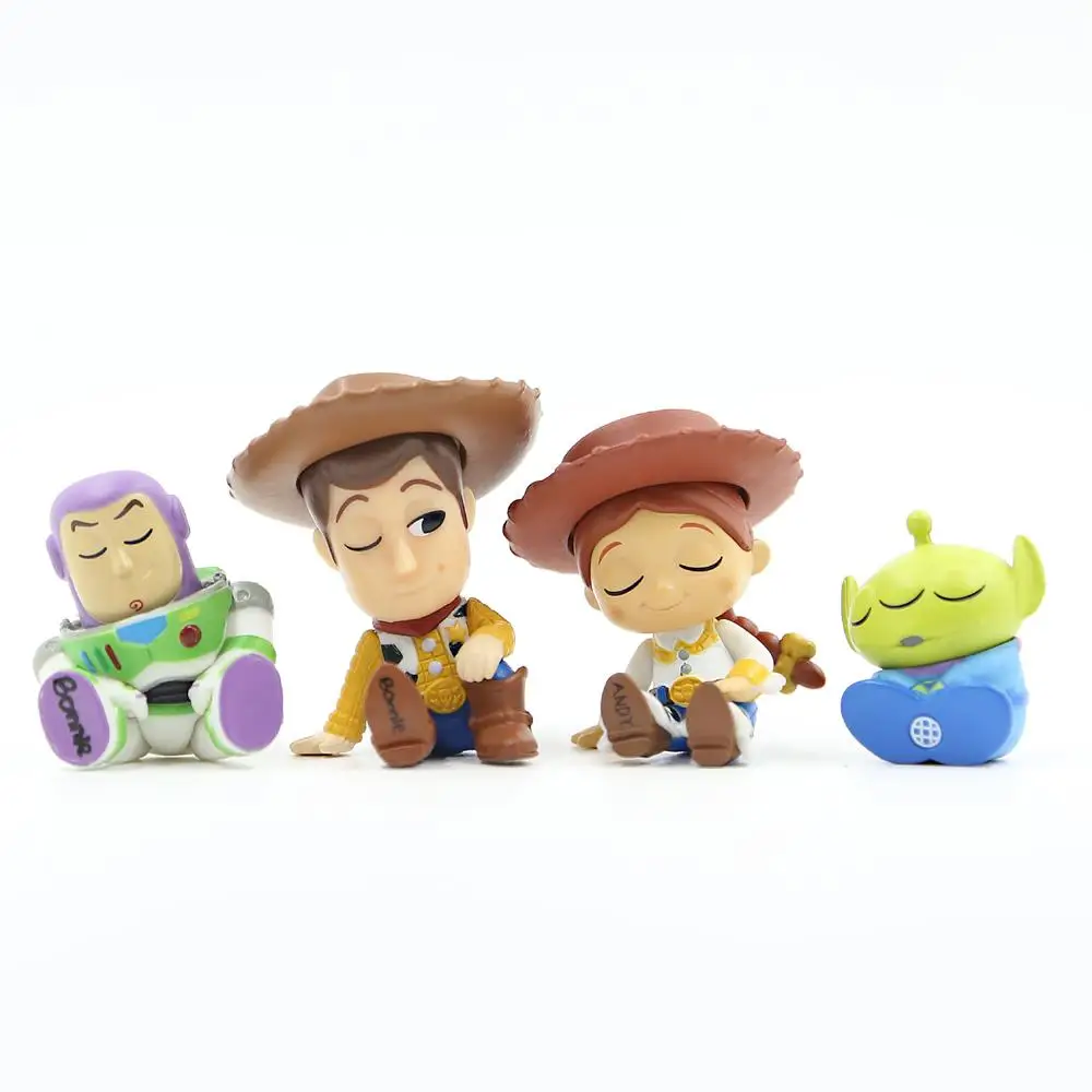 Disney Toy Story 4 Woody Jessie Alien Buzz Lightyear sen figurki kolekcja Anime figurka lalki Model dla dzieci prezent