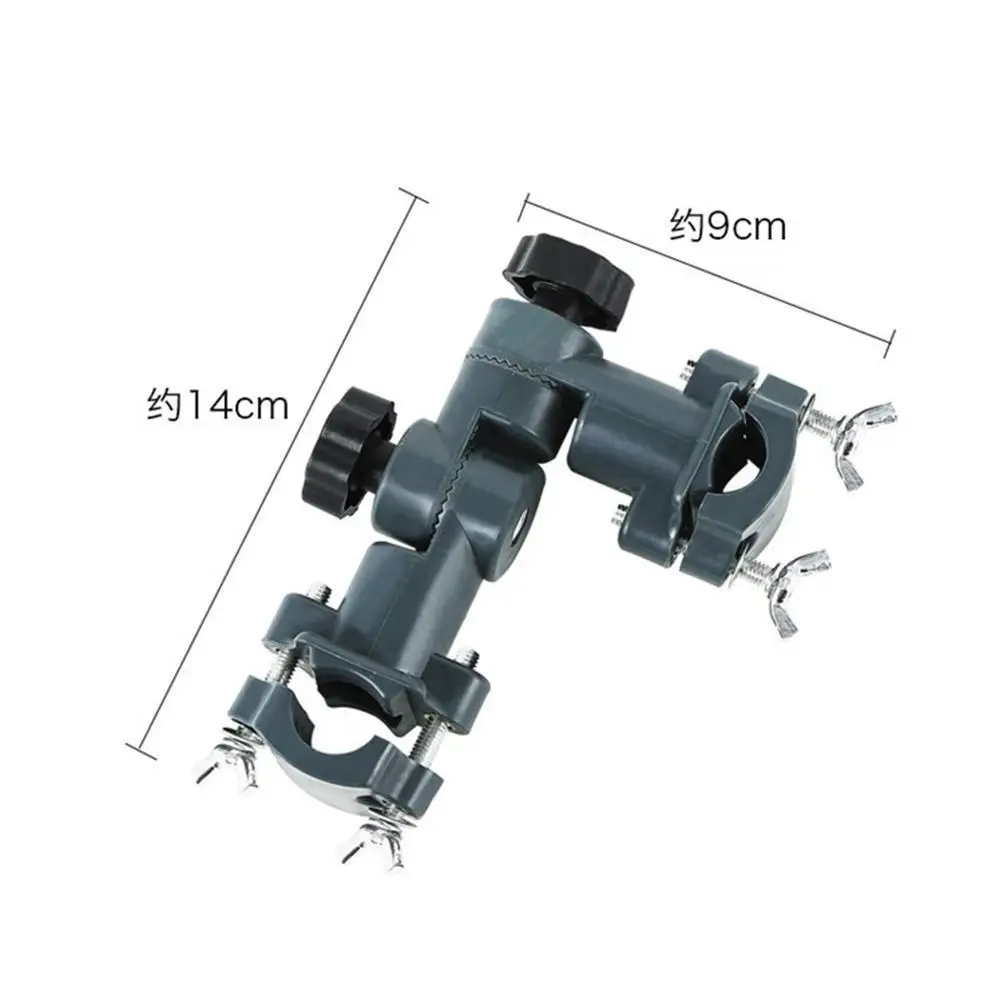 2PCS Multi-angle Fishing Link Clamp Swivel Connector Hardware Match Fishing Seat Box Umbrella Outdoor Fishing Tools