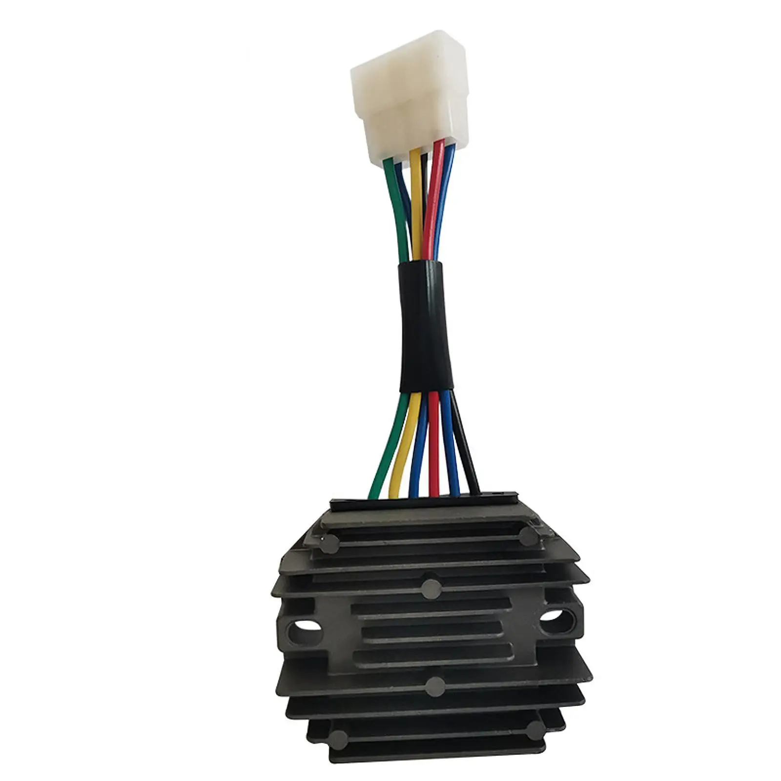 Voltage Regulator Rectifier Repair Parts Black 15351-64603 for Yanmar
