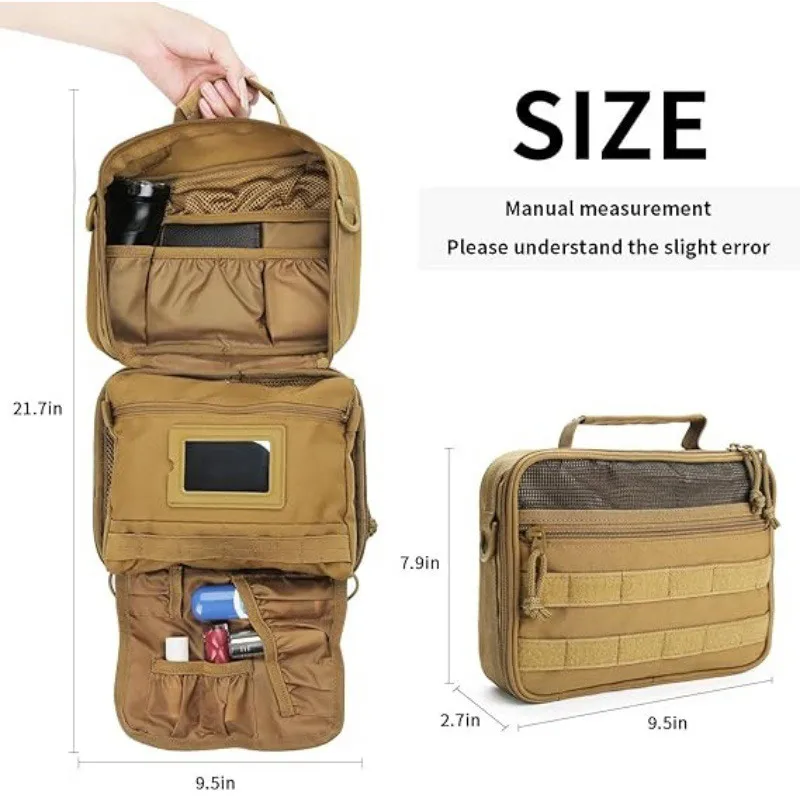 APCLPSE Split travel wash bag