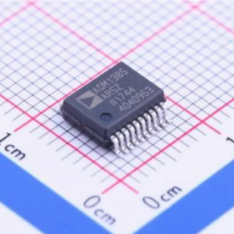 1PCS-5PCS ADM1385ARSZ SSOP20  High-Speed Dual-Channel RS-232 Transceiver Features shutdown mode and ESD protection