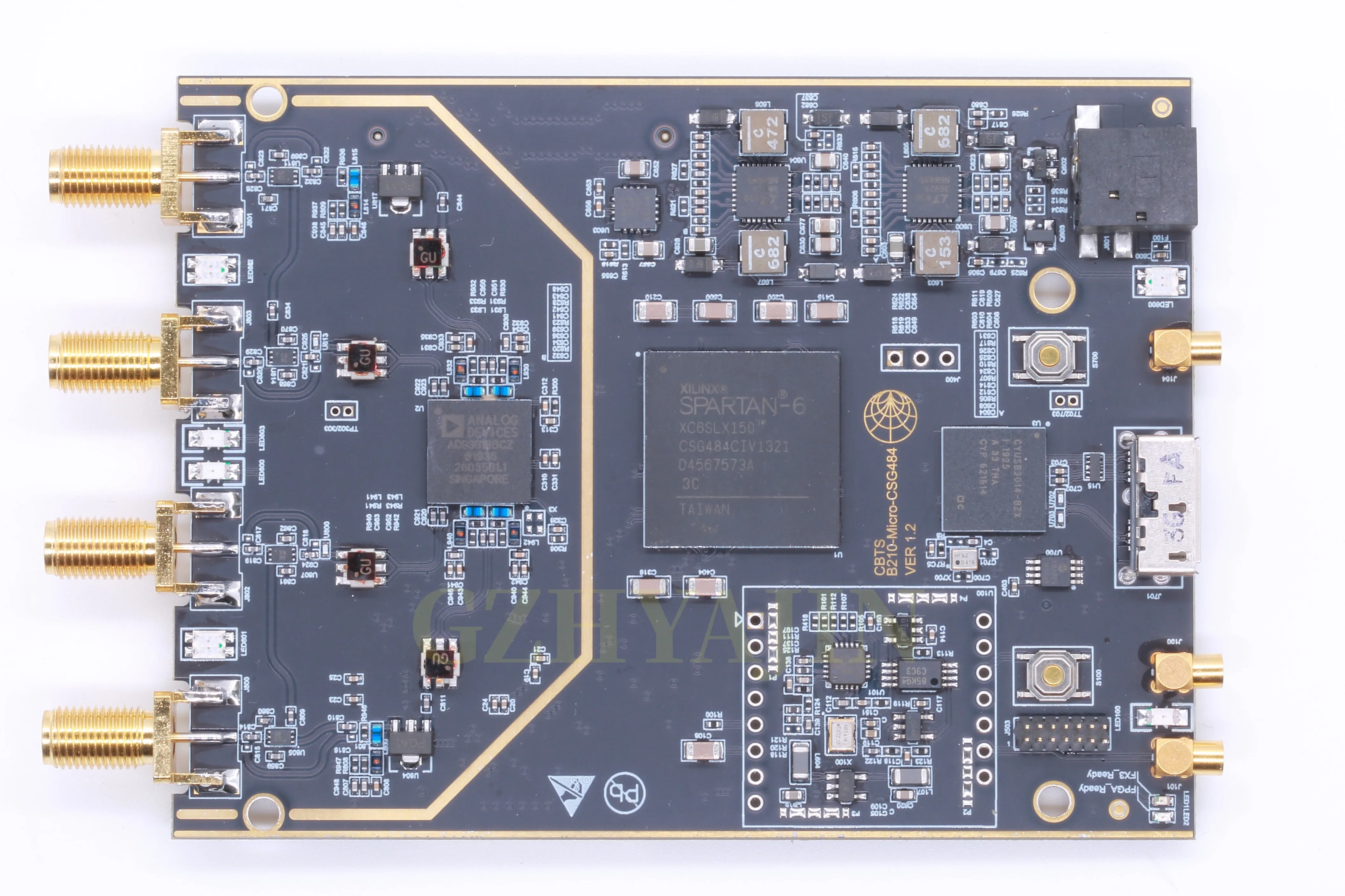 Imagem -02 - Versão Mais Recente de Usrp B210-micro-v1.2 é Totalmente Compatível com Usrp Driver e Pode Carregar Firmware Offline. a