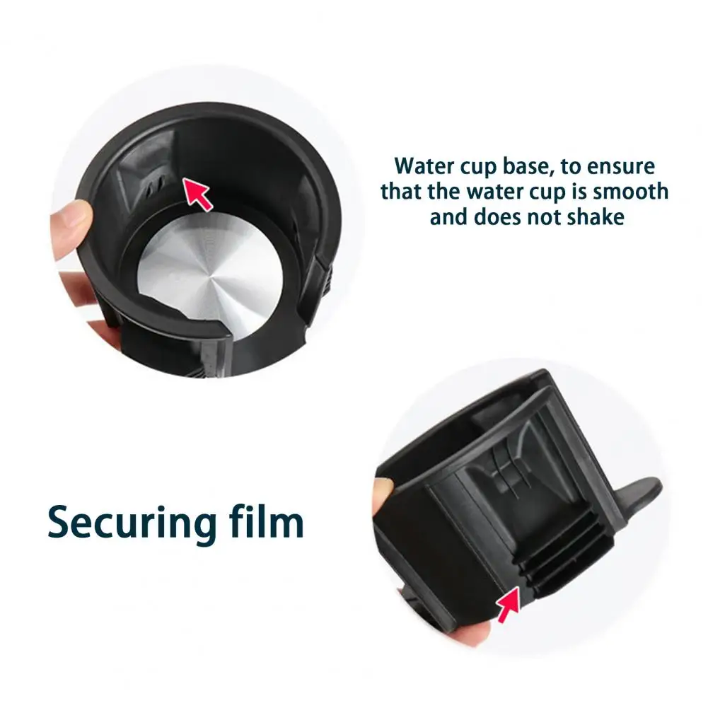 

Car Cup Holder Reliable Anti-impact Lightweight Armrest Box Water Cup Holder Shelf