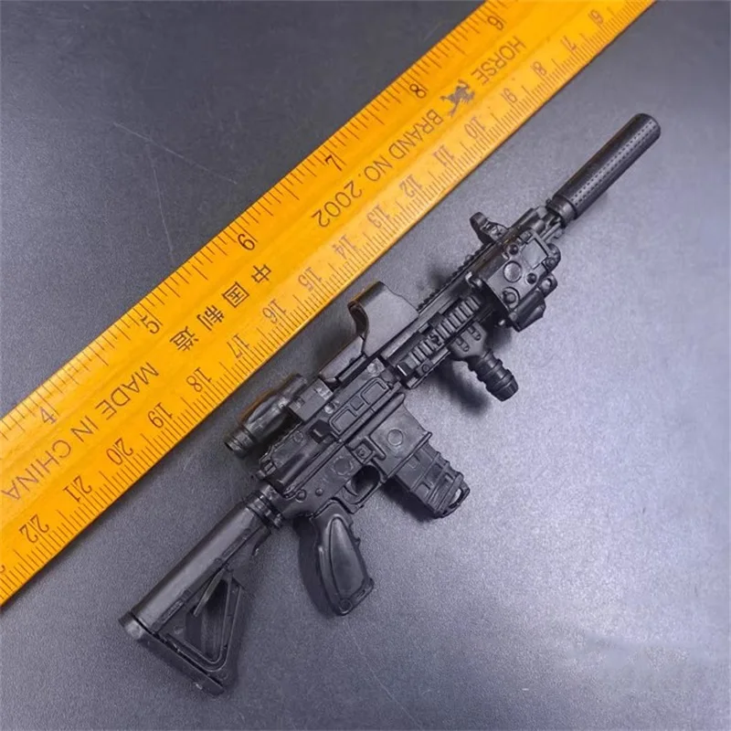 

1/6 Soldier Modern Trends PMC HK416 Weapon Plastic Assembly Model Toy Fit 12'' Action Figure In Stock