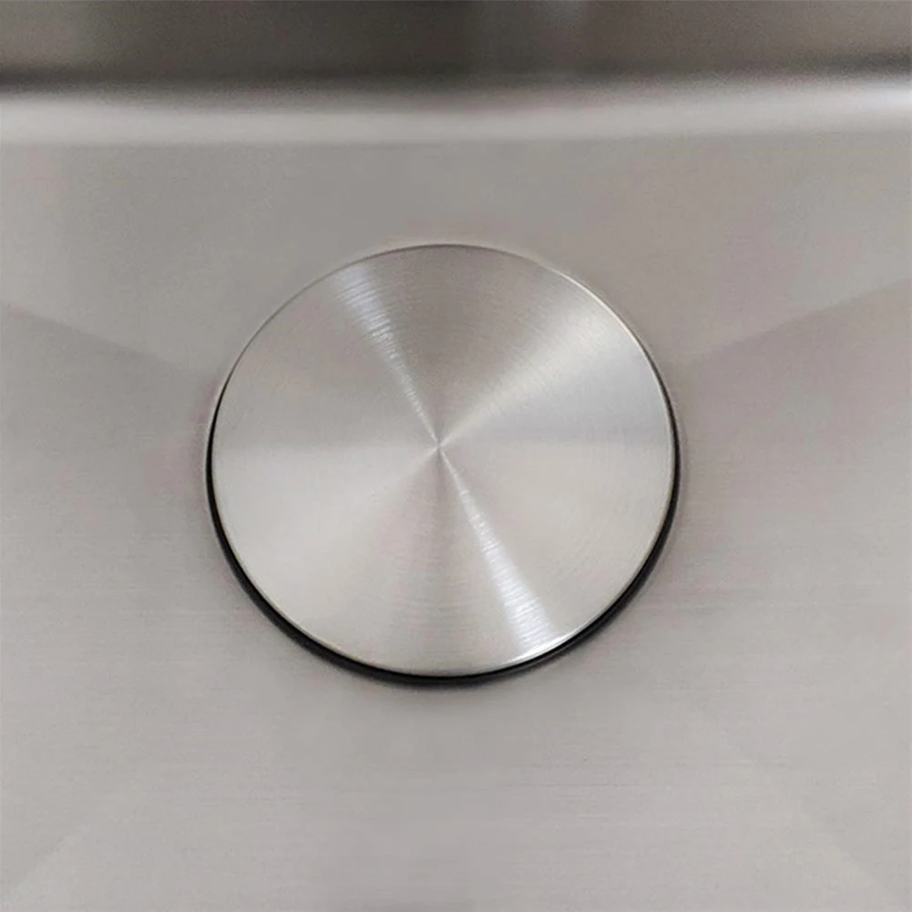 185MM Drain Cover For Sink Bowl SUS304 Stainless Steel Jumbo Waste Lid Bathroom Kitchen Sink Accessories