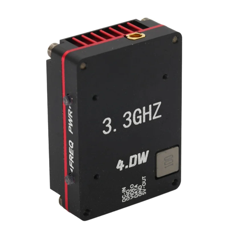 

A33T-3.3G 4W FPV VTX 4000Mw 16CH FPV Audio Video Transmitter PAL/NTSC Support OSD Parameter Adjustment For Long Range FPV RC Dro