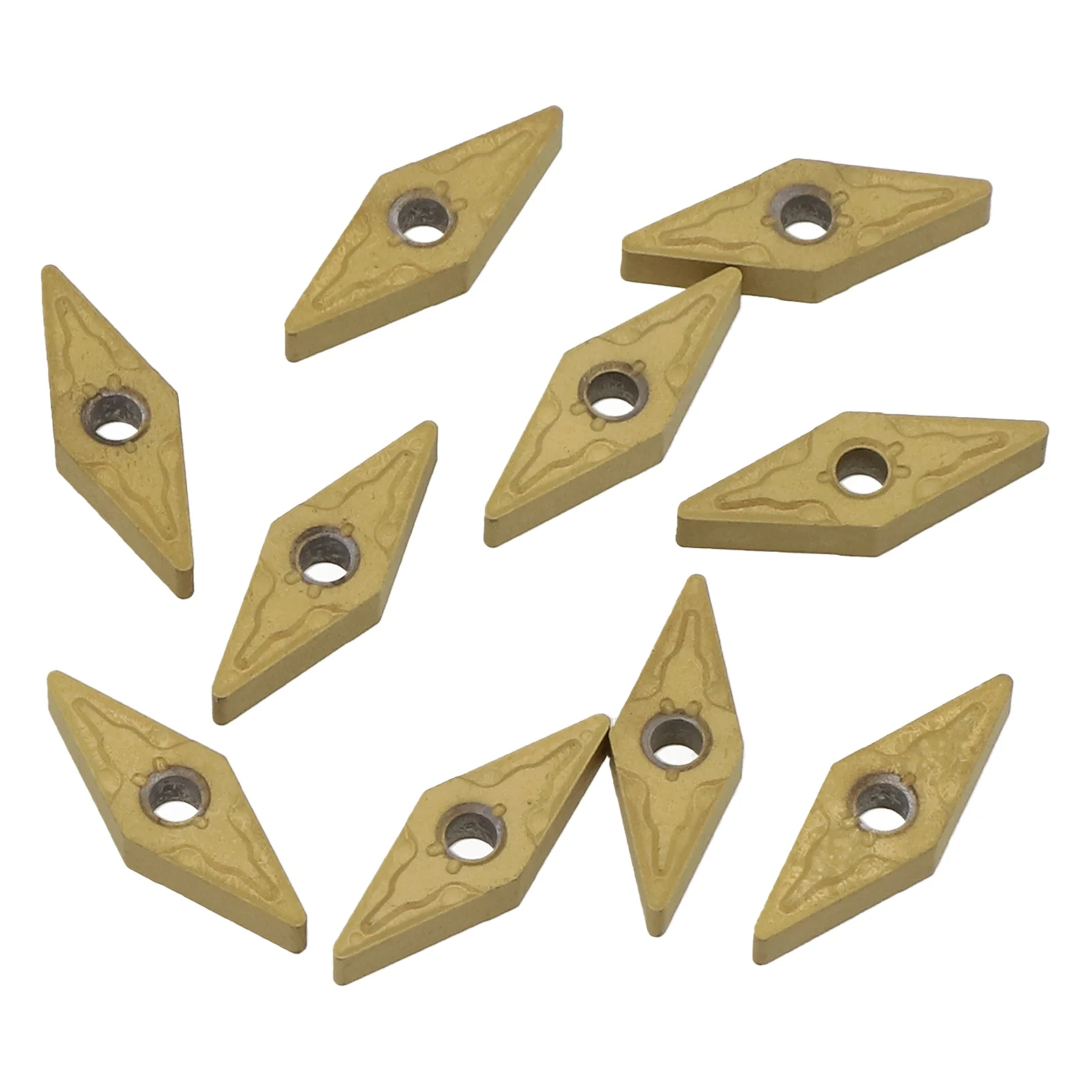 

10 шт. VNMG160408-MA твердосплавные вставки для токарных резаков VNMG160408 735, индексируемые твердосплавные вставки, аксессуары для электроинструментов