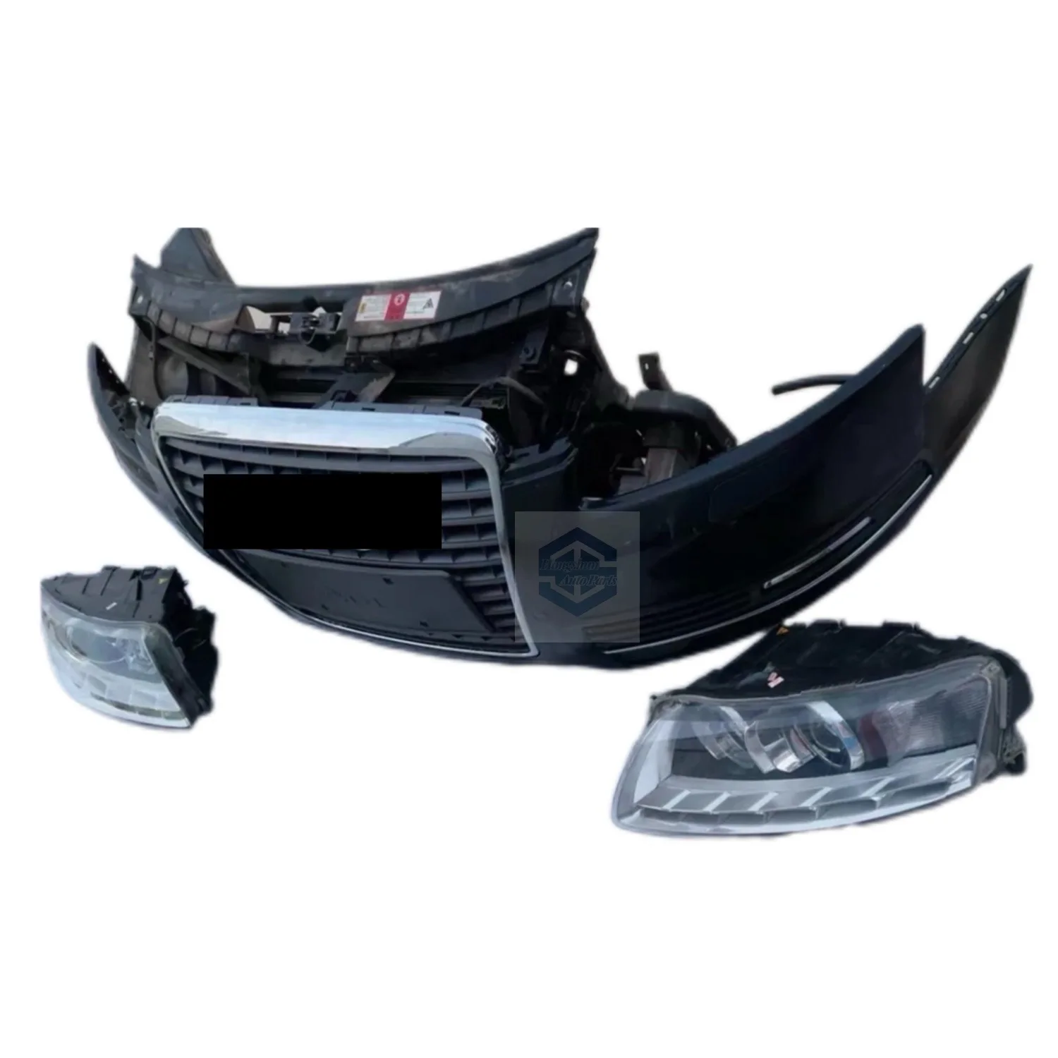 Original high quality 2006-2023 A6 C6 front bumper body kit with grille radiator with headlights for Audi