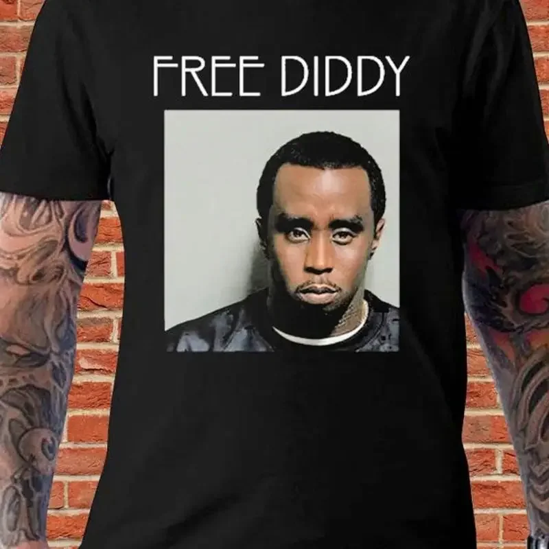 Diddy Rapper Hot Sean Combs T Shirt Black All Sizes