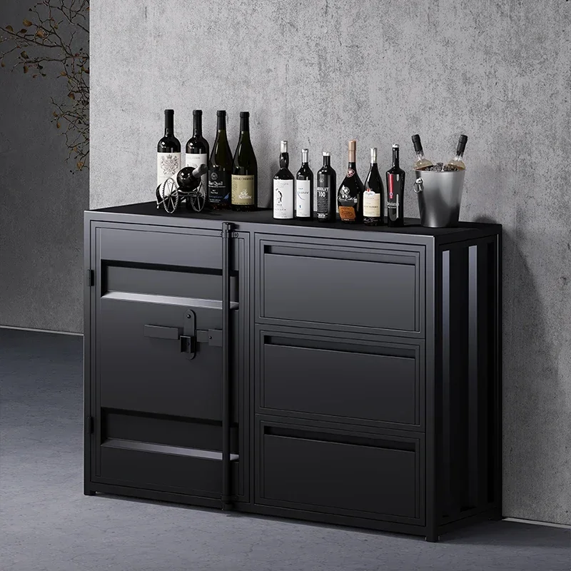 خزانة مروحة صناعية مبتكرة وجبة من الحديد المطاوع #2