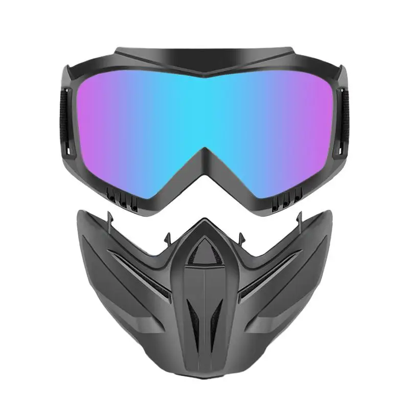 

ATV Goggles with Face Cover Riding Goggles Adjustable Motorcycle Goggles Dirt Bikes Goggles ATV Goggles Riding Goggles Ski