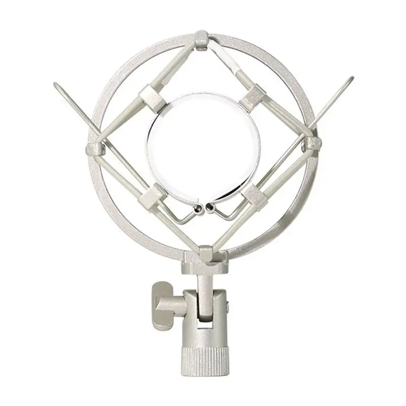 B16C-Universal Shock Mount For Microphones 45Mm-52Mm High Compatibility Mic Holder Anti-Vibration Suspension B