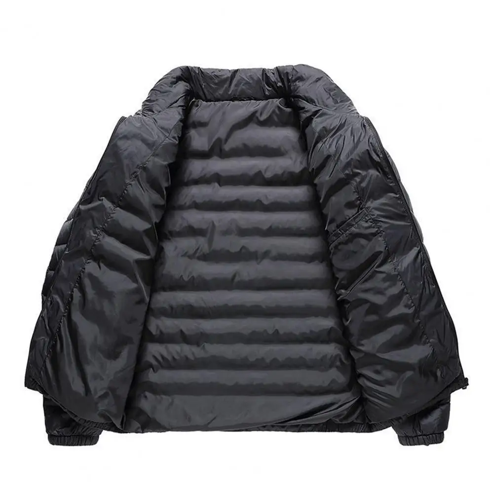 Men Down Jackets Black Basic Parka Coat Jacket Puffa Jackets 2025 New Thick Warm Winter Clothing Men's Puffer Jackets