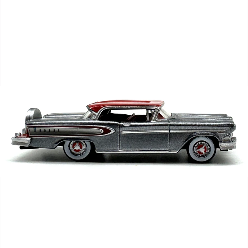 1:87 Scale Diecast Alloy Ford Edsel Citation 1958 Toys Vintage Cars Model Classic Adult Collectible Souvenir Gift Static Display