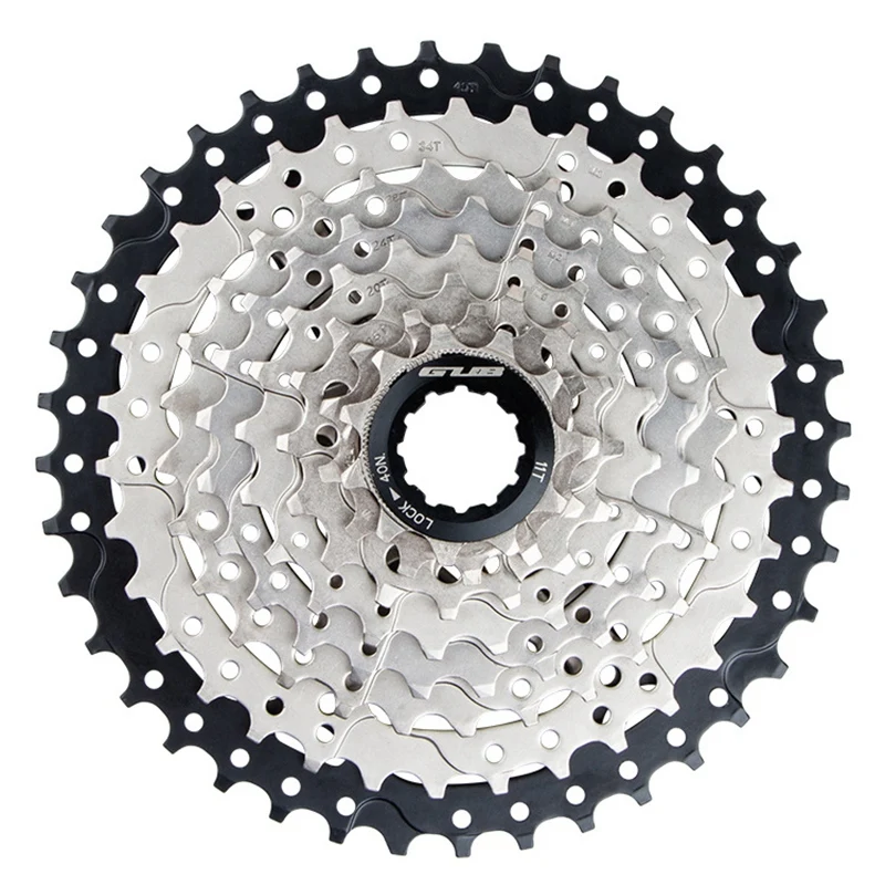 GUB Bicycles Flywheel 8 Speed 11-40T Mountain Bike Cassette Ultralight Hollow Compatible With Sram XD